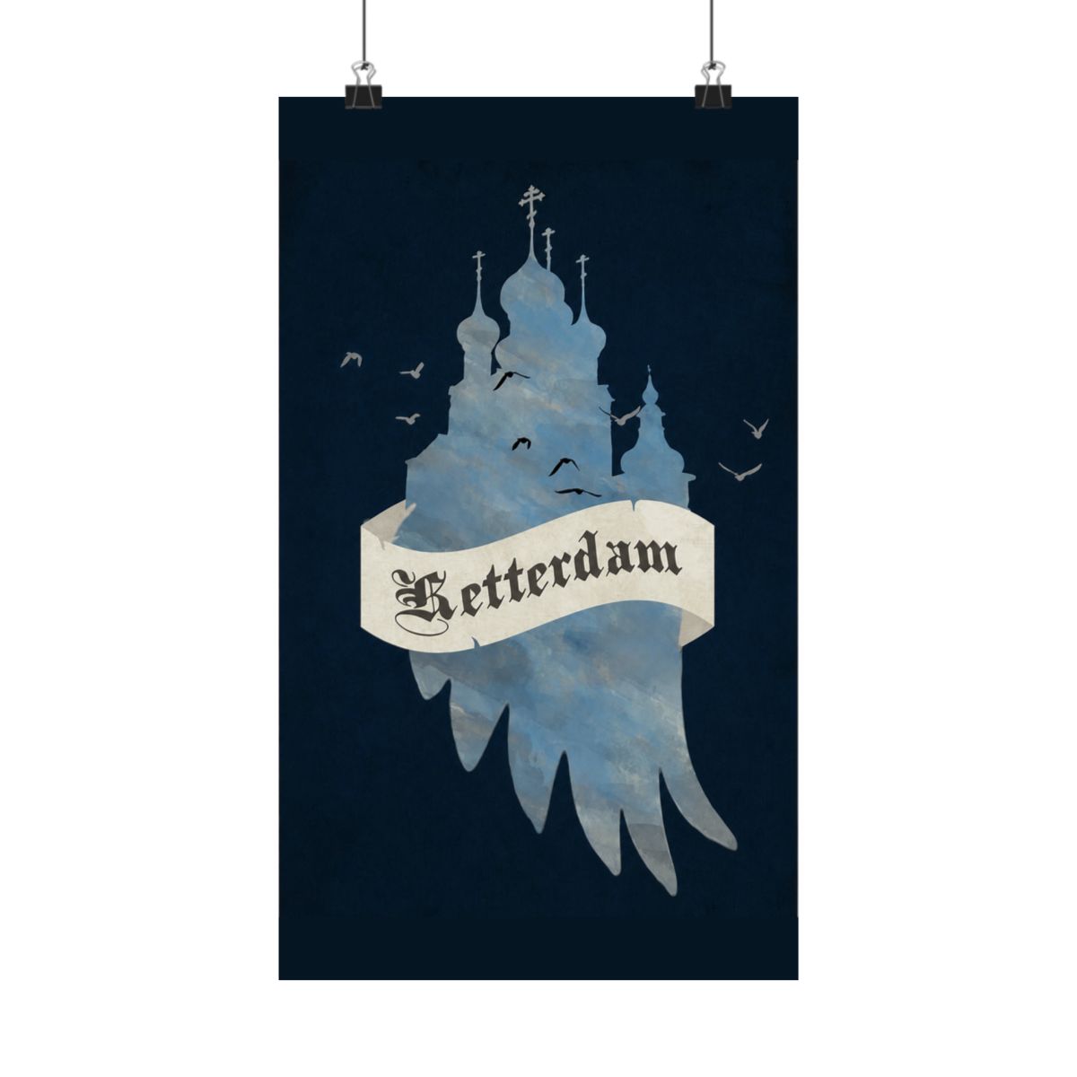 Ketterdam from Six of Crows | Leigh Bardugo - Official Posters & Wall Art merchandise