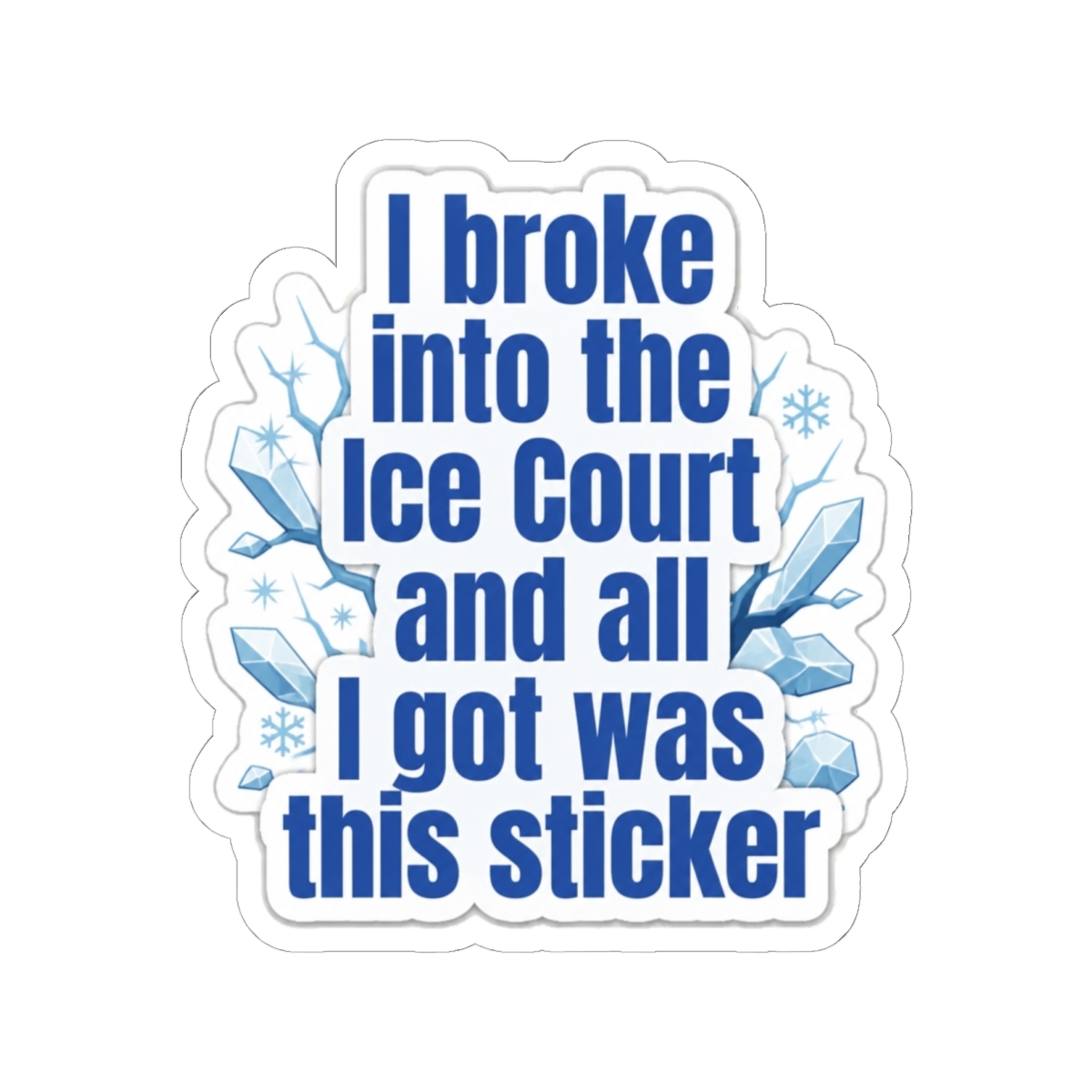 Six of Crows Ice Court | Leigh Bardugo — official Leigh Bardugo Stickers