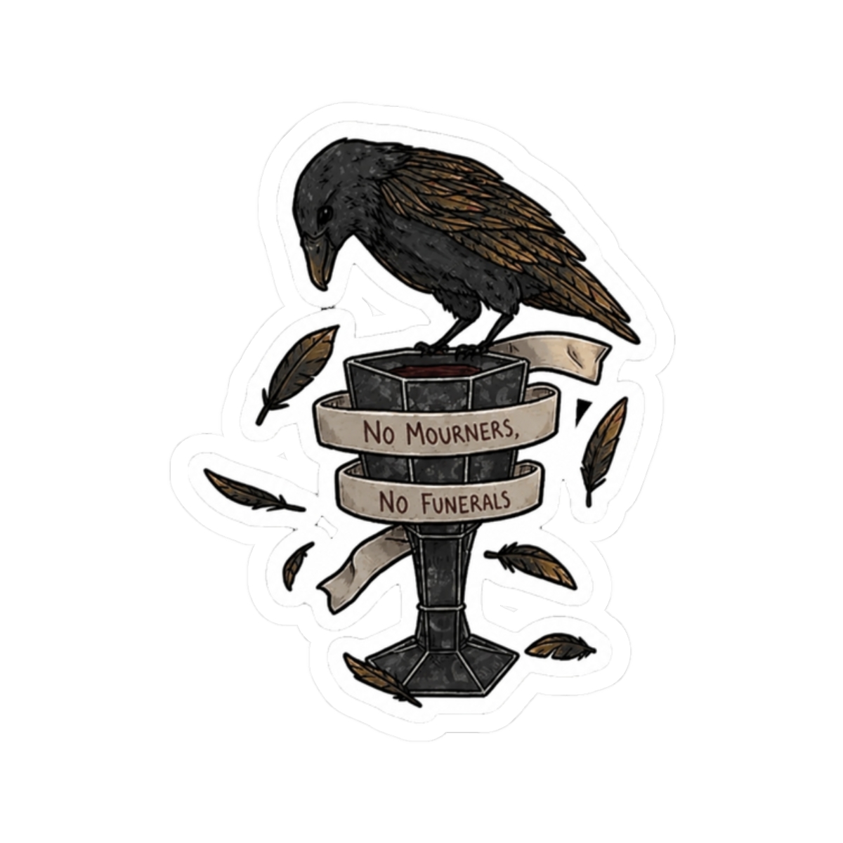 Six of Crows // No Mourners No Funerals | Leigh Bardugo - alternate angle 3, merchandise