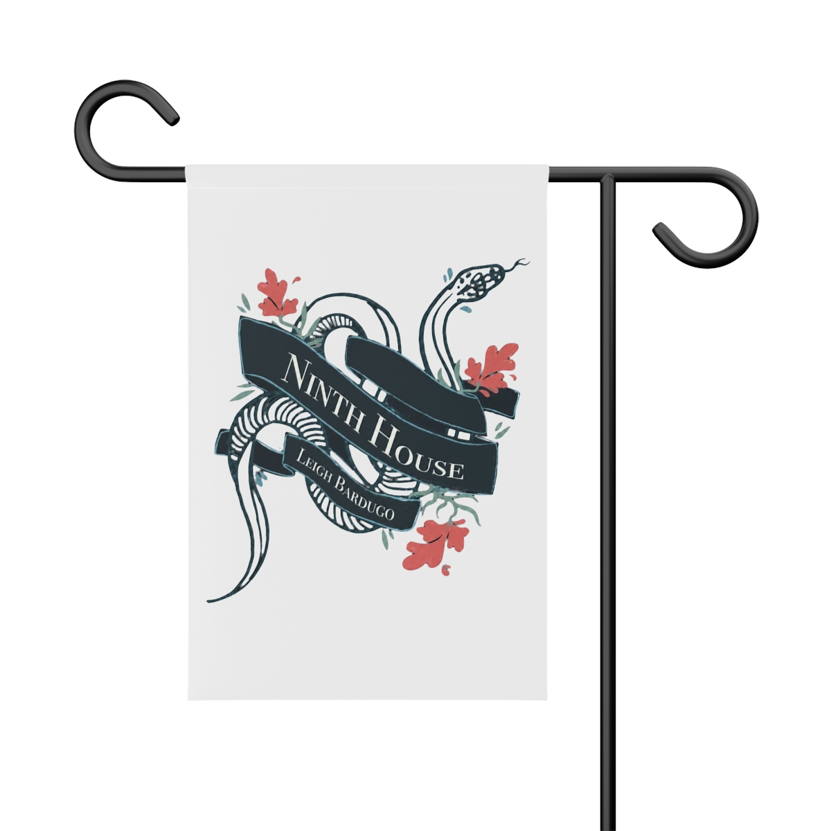 Snake Ninth House Banner - Graphic Illustration (Outline) | Leigh Bardugo - alternate angle 1, merchandise