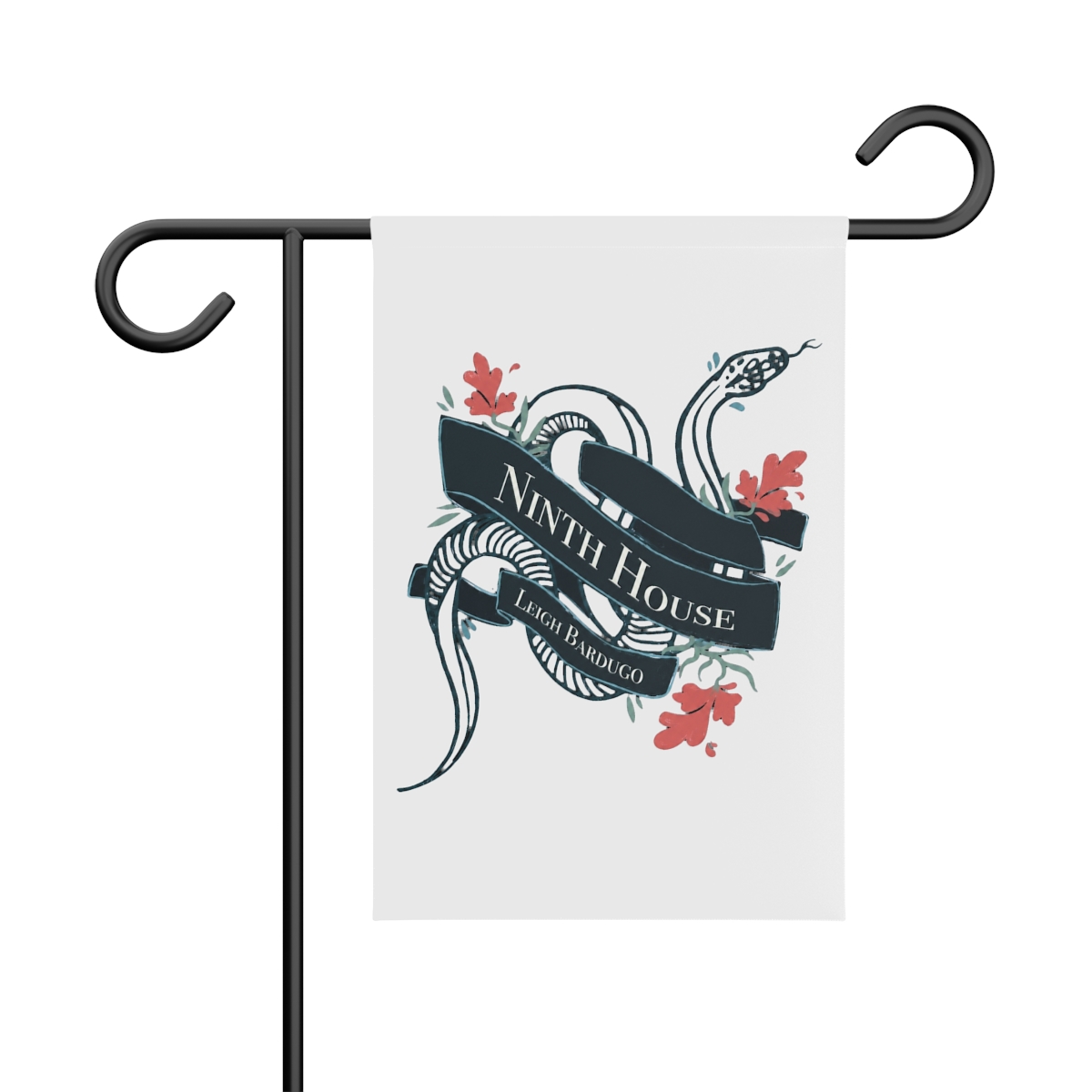Snake Ninth House Banner - Graphic Illustration (Outline) | Leigh Bardugo