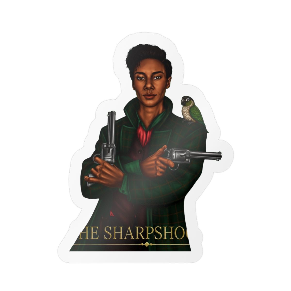 Jesper Fahey Sticker | Charismatic Character Vinyl Decal | Leigh Bardugo - alternate angle 4, merchandise