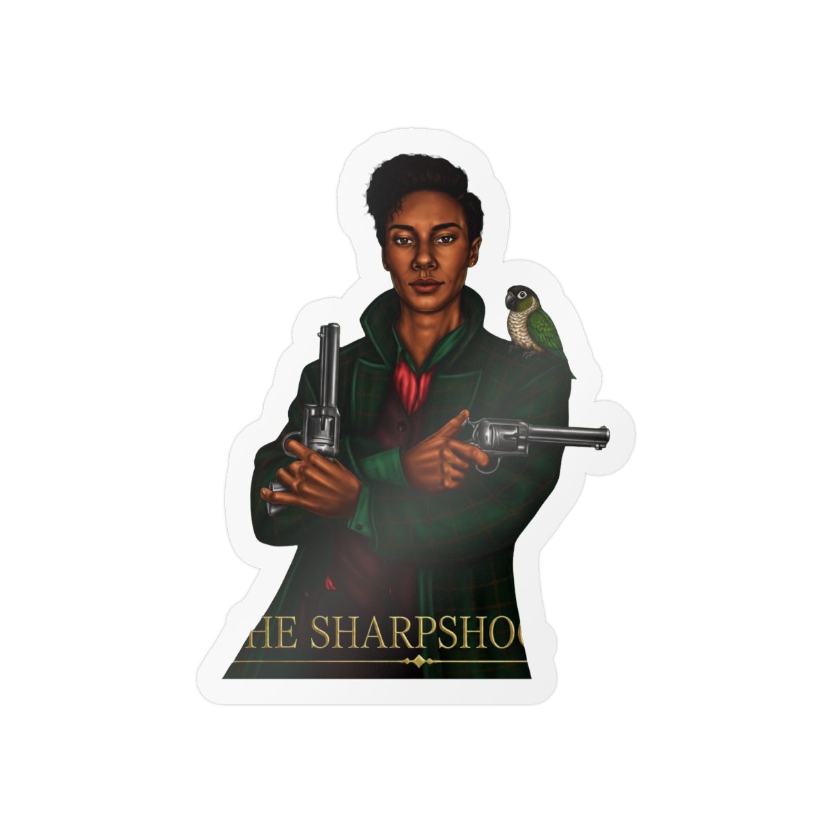 Jesper Fahey Sticker | Charismatic Character Vinyl Decal | Leigh Bardugo - alternate angle 5, merchandise