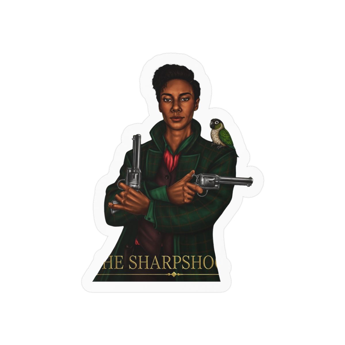 Jesper Fahey Sticker | Charismatic Character Vinyl Decal | Leigh Bardugo - alternate angle 1, merchandise
