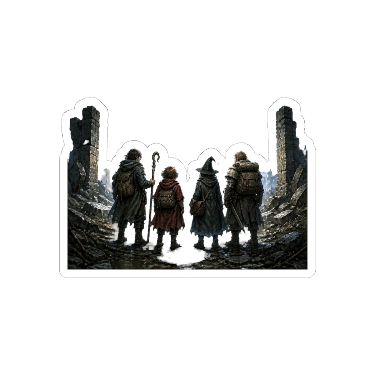 Hell Bent - Four pilgrims - Leigh Bardugo - alternate angle 1, merchandise