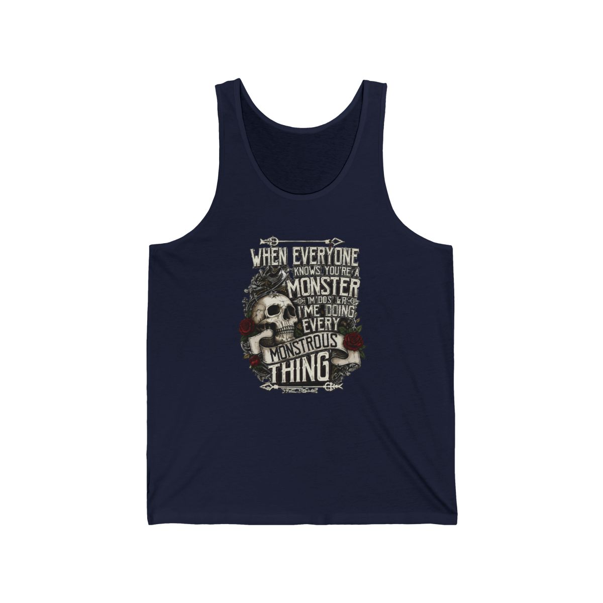 Six of Crows | Every Monstrous Thing Tank Top | Leigh Bardugo - alternate angle 4, merchandise